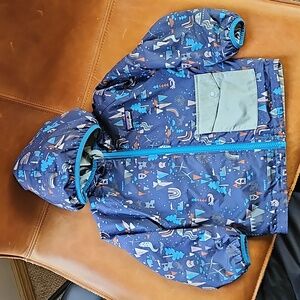 Patagonia Baby Reversible Puff-Ball Jacket
